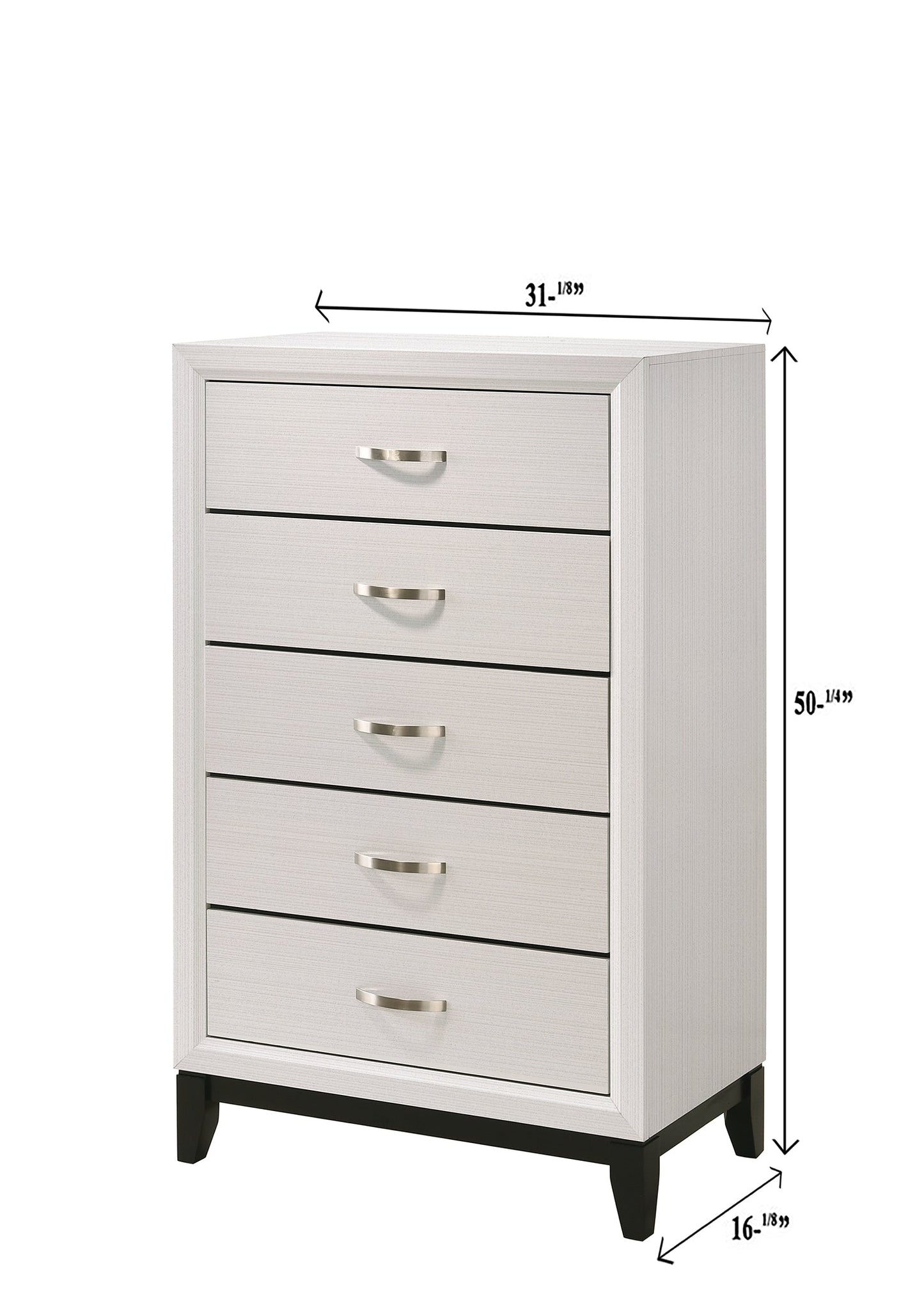 Akerson Chalk Chest - B4610-4 - Luna Furniture - Dallas Store