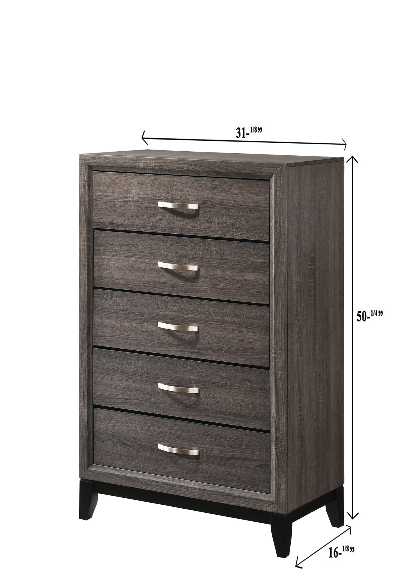 Akerson Gray Chest - B4620-4 - Luna Furniture - Dallas Store