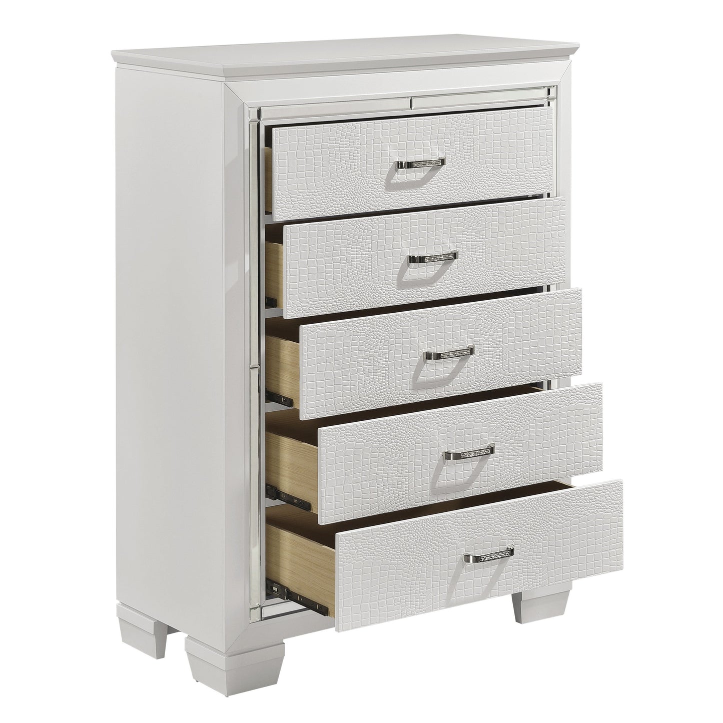 Allura White Chest - 1916W-9 - Luna Furniture - Dallas Store