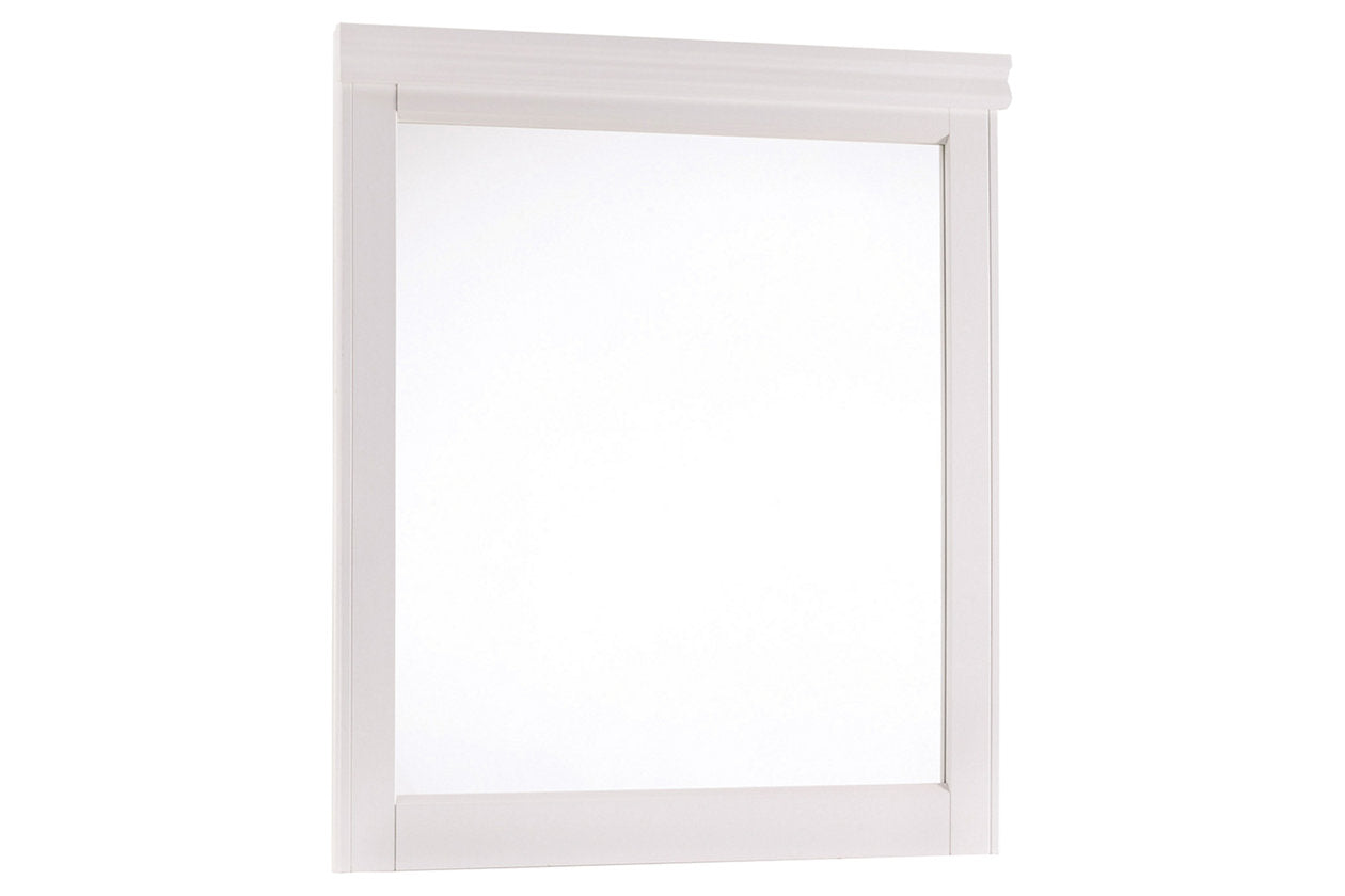 Anarasia White Bedroom Mirror (Mirror Only) - B129-36 - Luna Furniture - Dallas Store