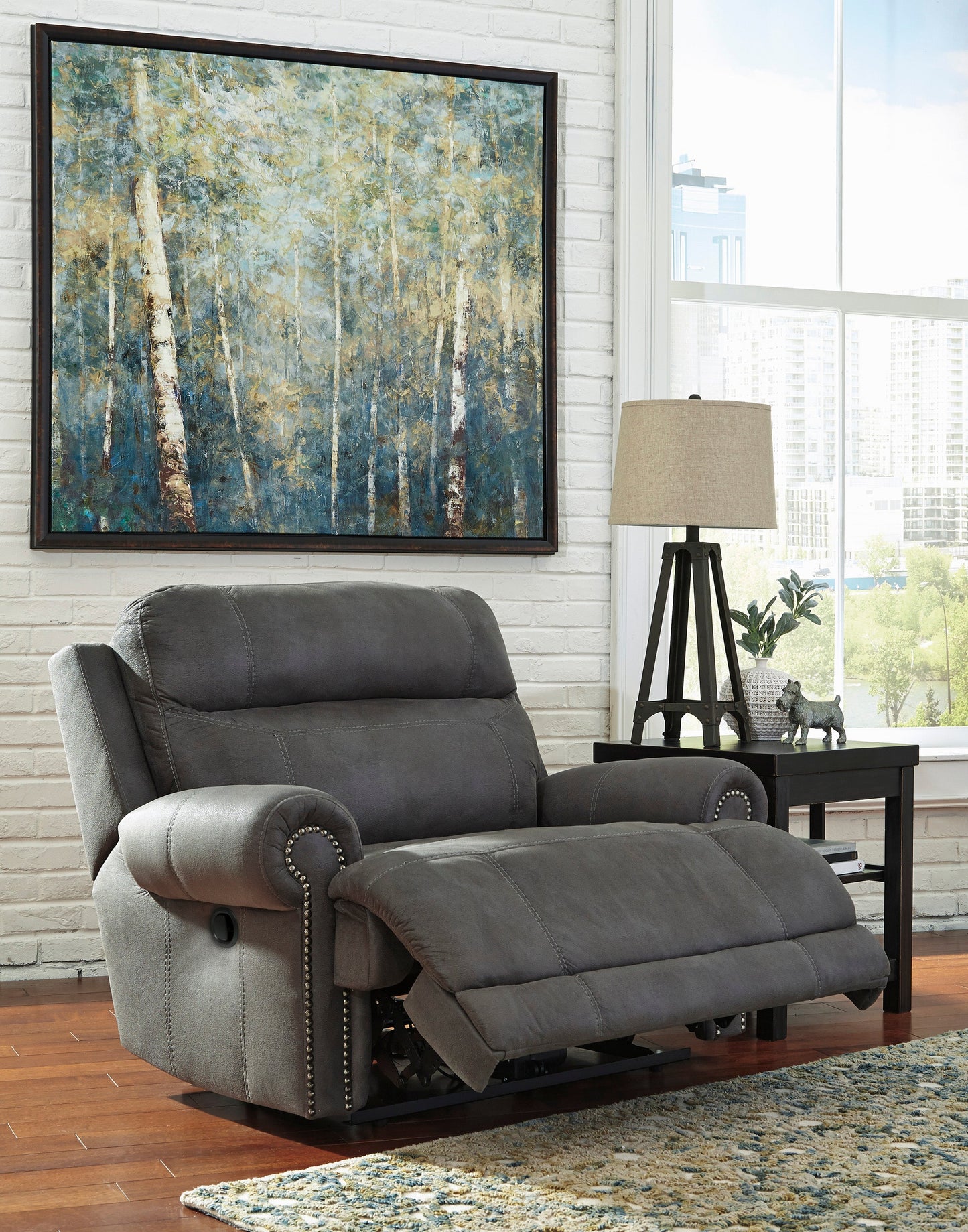 Austere Gray Power Reclining Living Room Set - SET | 3840181 | 3840194 - Luna Furniture - Dallas Store