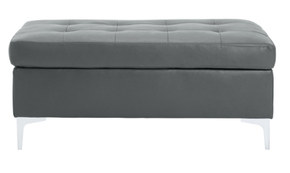 Barrington New Gray Ottoman - SH8378GRY-4 - Luna Furniture - Dallas Store