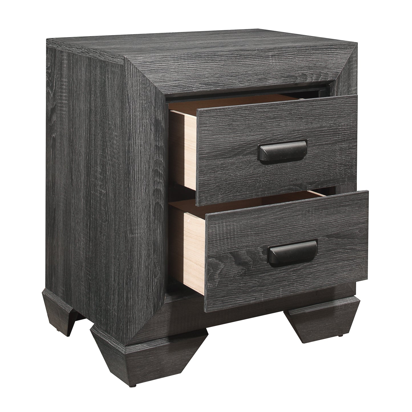 Beechnut Gray Nightstand - 1904GY-4 - Luna Furniture - Dallas Store