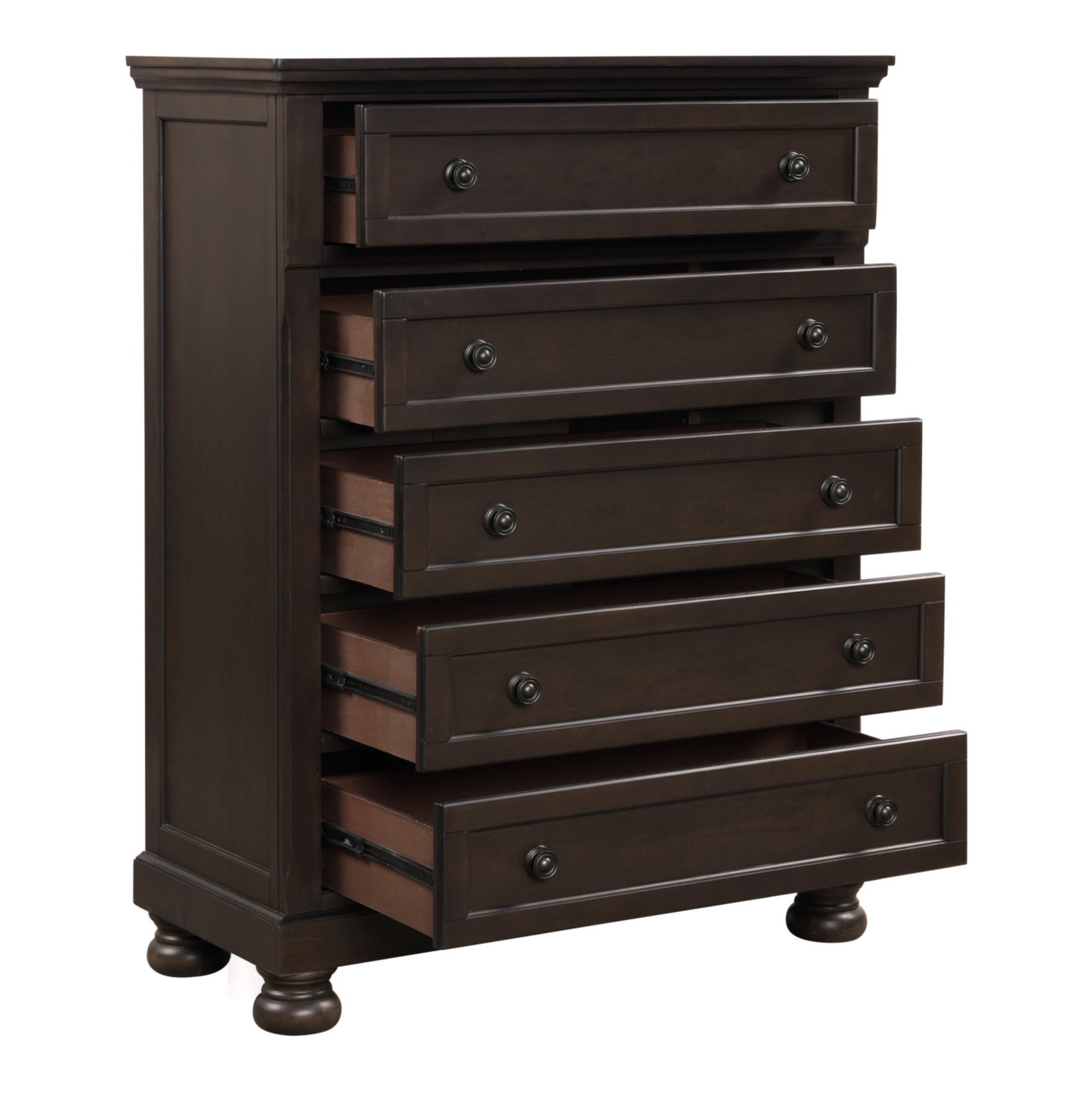 Begonia Grayish Brown Chest - 1718GY-9 - Luna Furniture - Dallas Store
