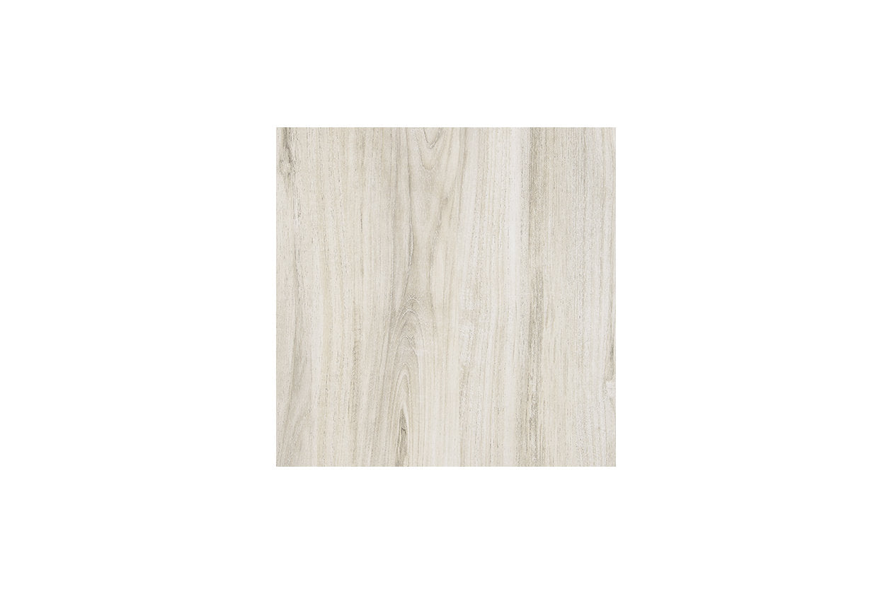 Bellaby Whitewash King Crossbuck Panel Bed - SET | B331-156 | B331-158 | B331-197 - Luna Furniture - Dallas Store