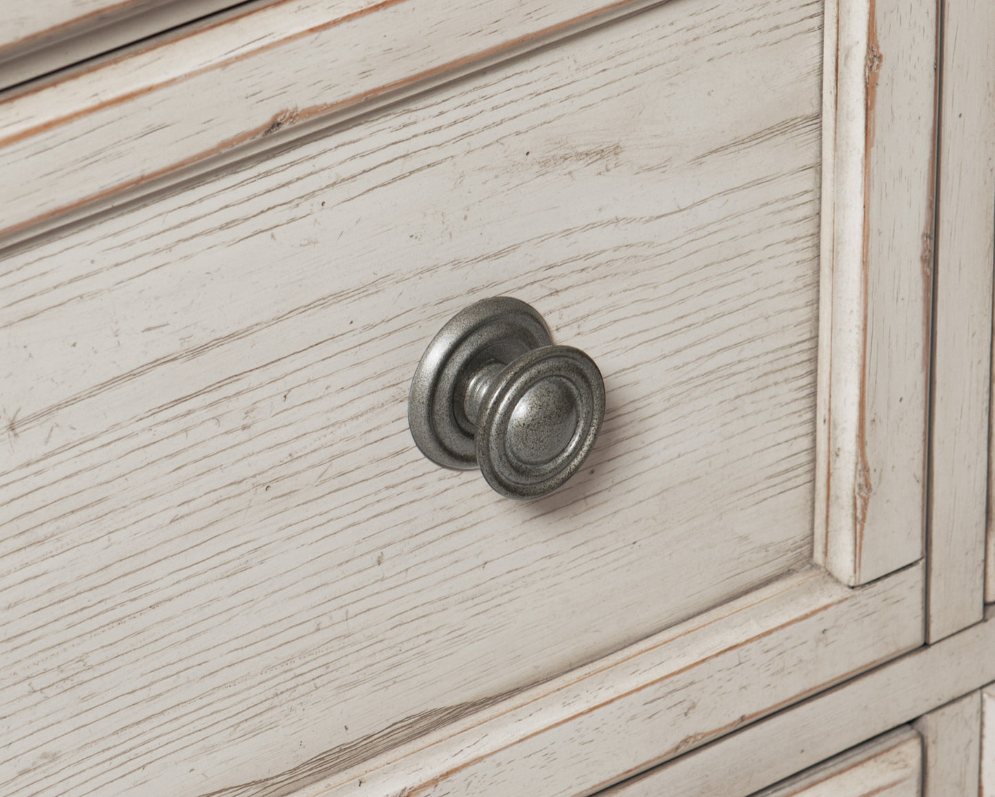 Bethel Wire Brushed White Dresser - 2259W-5 - Luna Furniture - Dallas Store