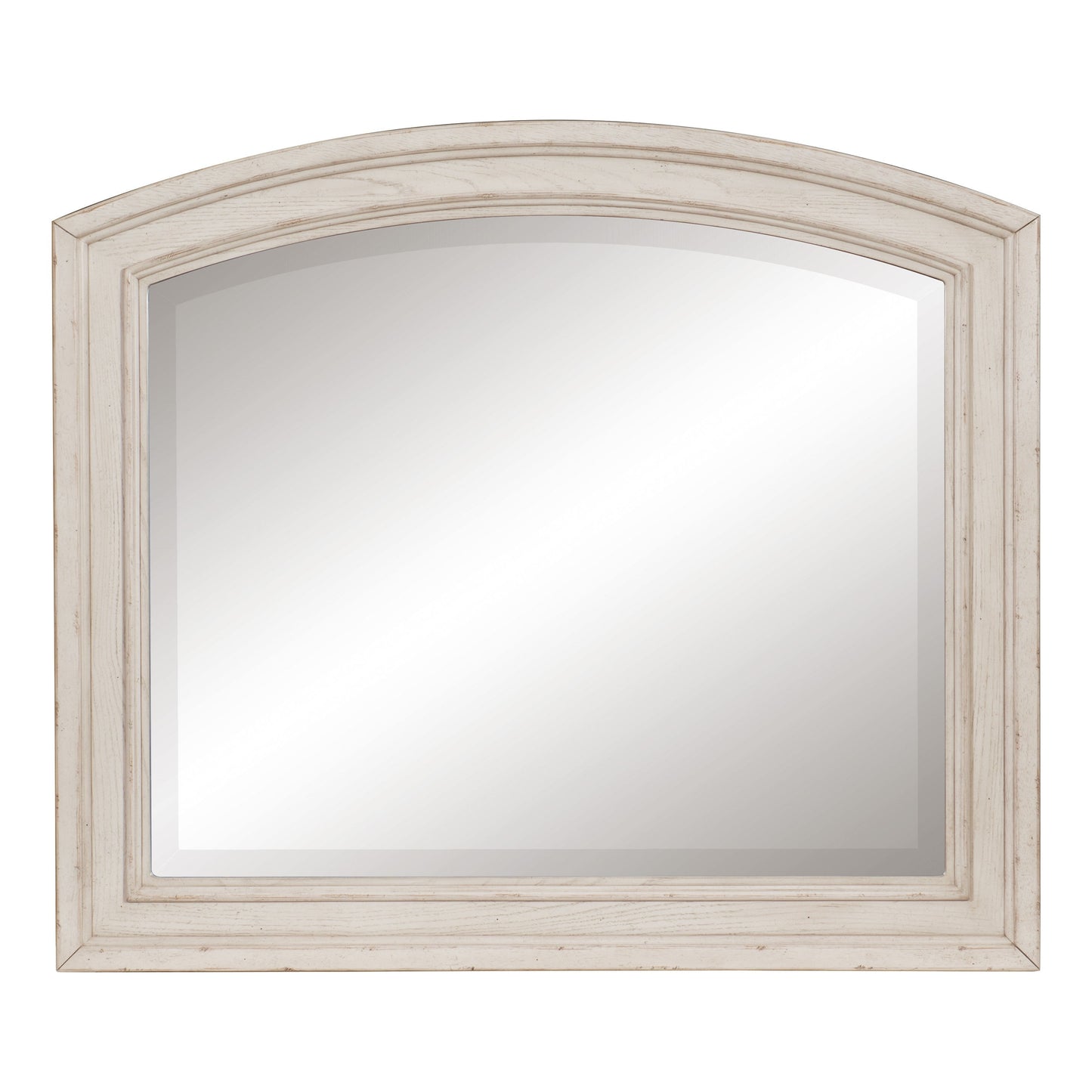 Bethel Wire Brushed White Mirror (Mirror Only) - 2259W-6 - Luna Furniture - Dallas Store