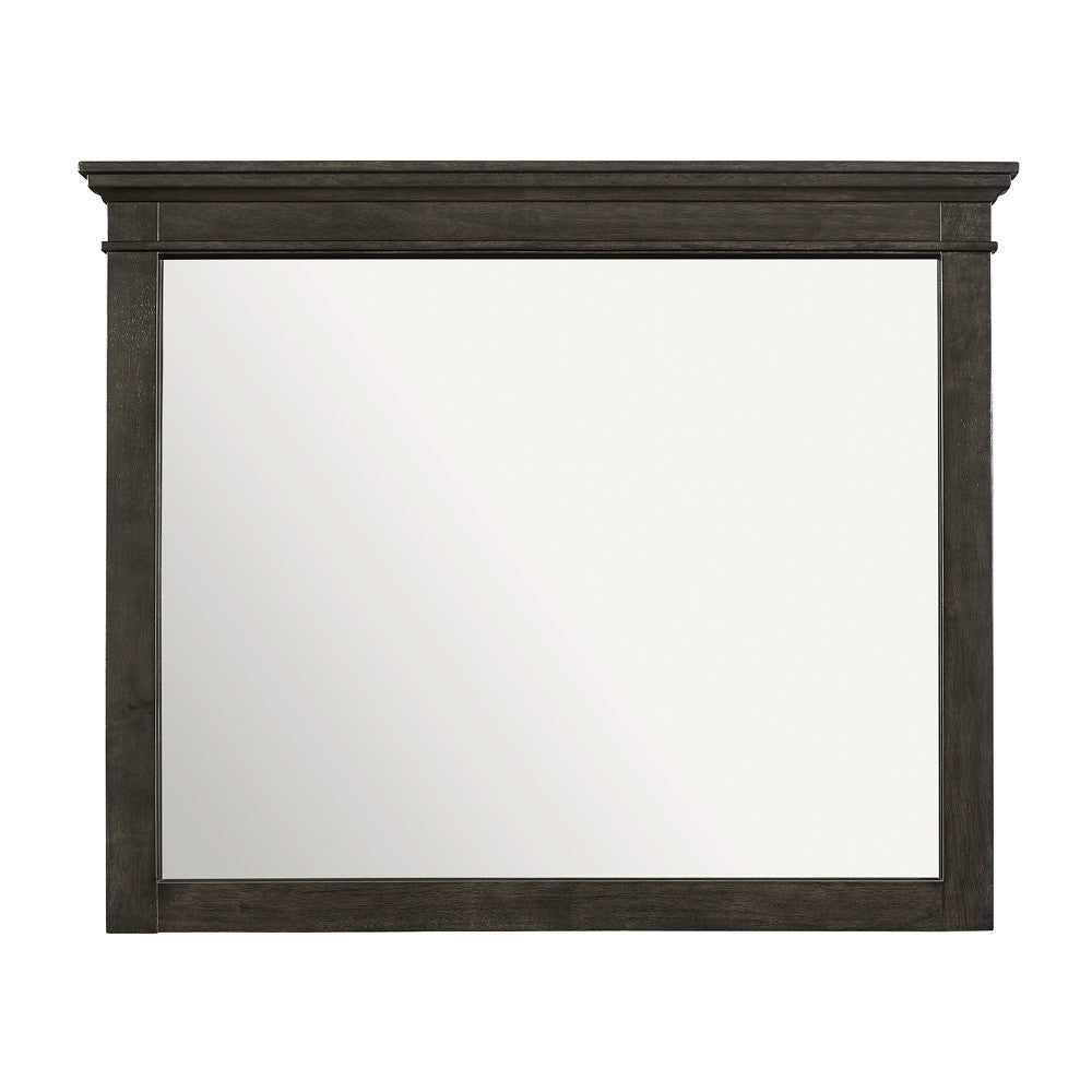Blaire Farm Charcoal Gray Mirror (Mirror Only) - 1675-6 - Luna Furniture - Dallas Store