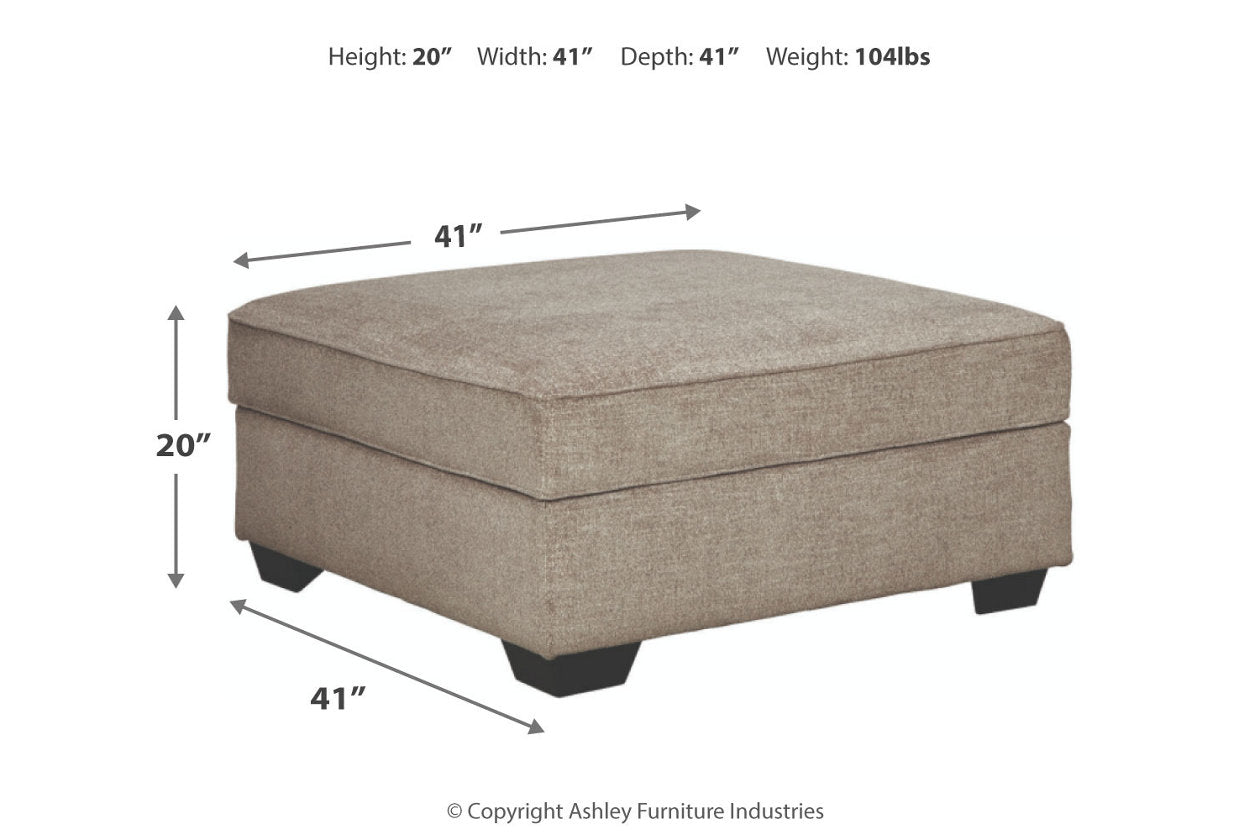 Bovarian Stone Ottoman - 5610311 - Luna Furniture - Dallas Store