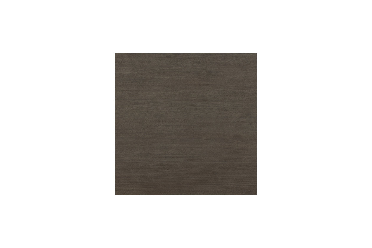 Caitbrook Gray Dining Table and Chairs, Set of 7 - D388-425 - Luna Furniture - Dallas Store