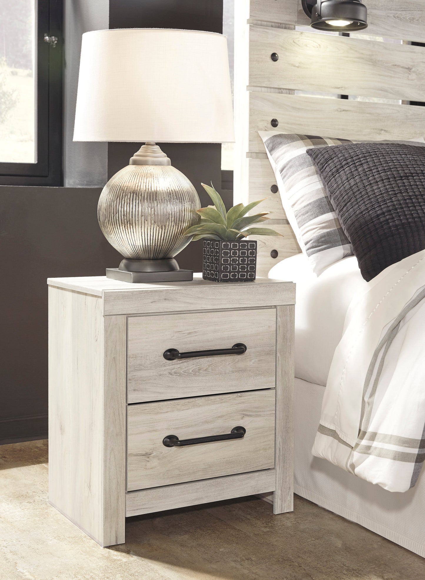 Cambeck Whitewash Footboard Storage Bedroom Set - SET | B192-54S | B192-57 | B192-96 | B192-92 | B192-46 - Luna Furniture - Dallas Store