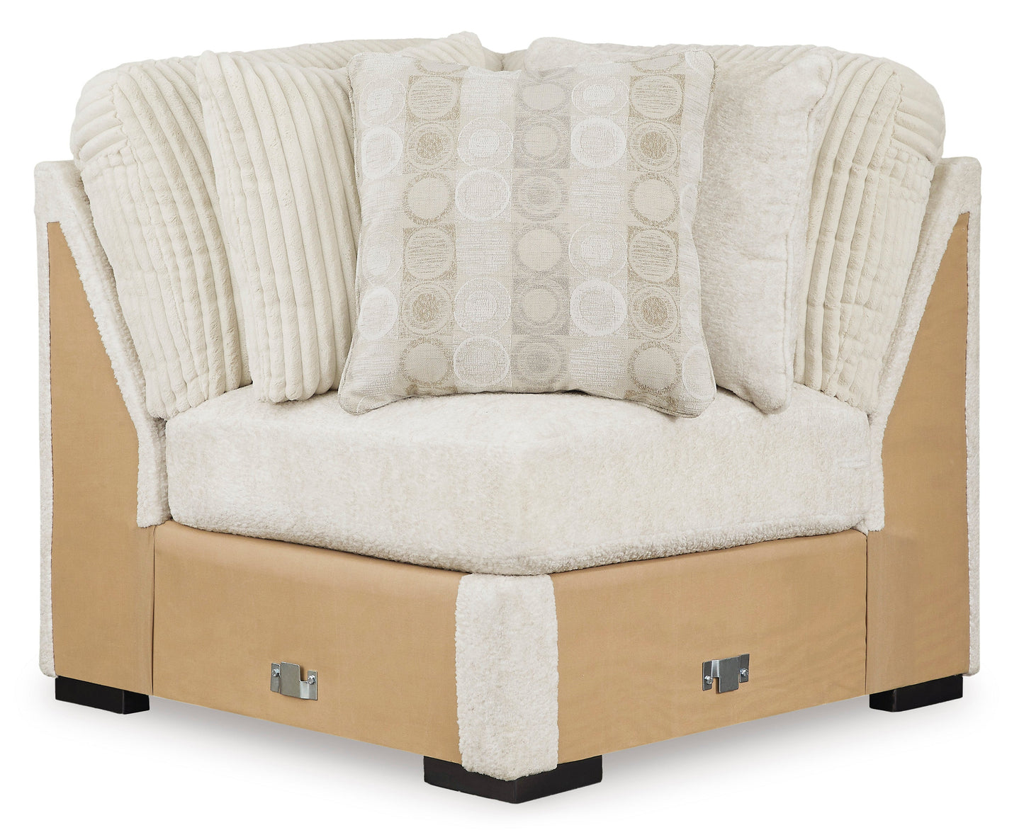 Chessington Ivory 4-Piece LAF Chaise Sectional - SET | 6190416 | 6190434 | 6190467 | 6190477 - Luna Furniture - Dallas Store