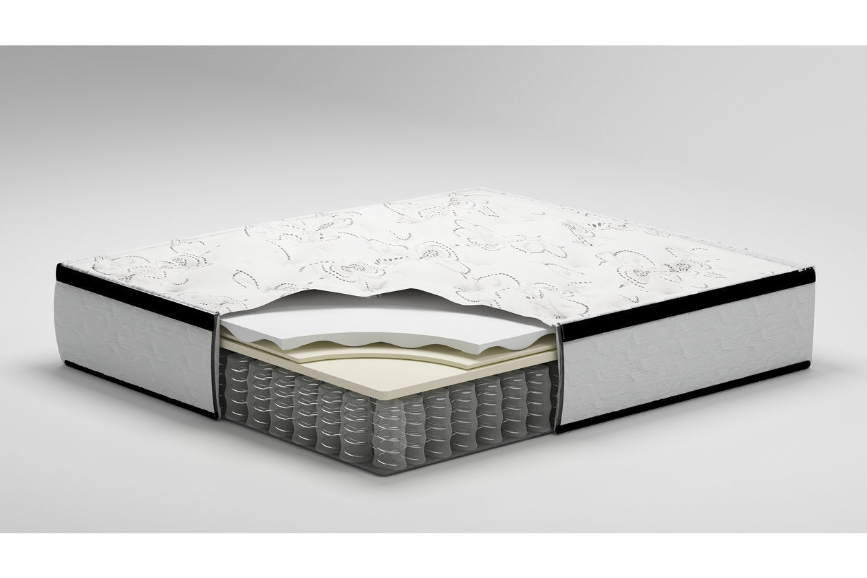 Chime 12 Inch Hybrid White Twin Mattress in a Box - M69711 - Luna Furniture - Dallas Store