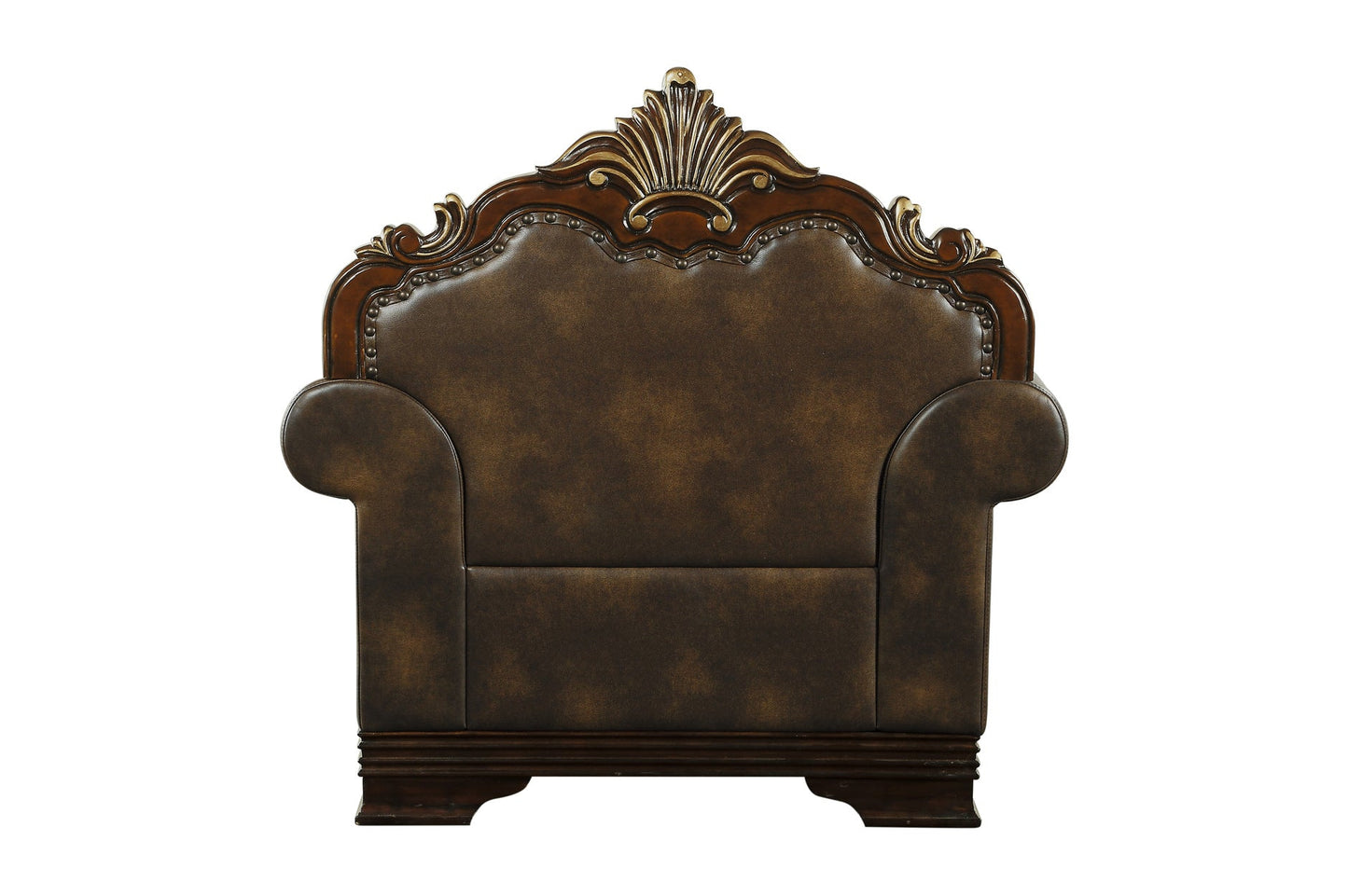 Croydon Brown Chair - SET | 9815-1A | 9815-1B - Luna Furniture - Dallas Store