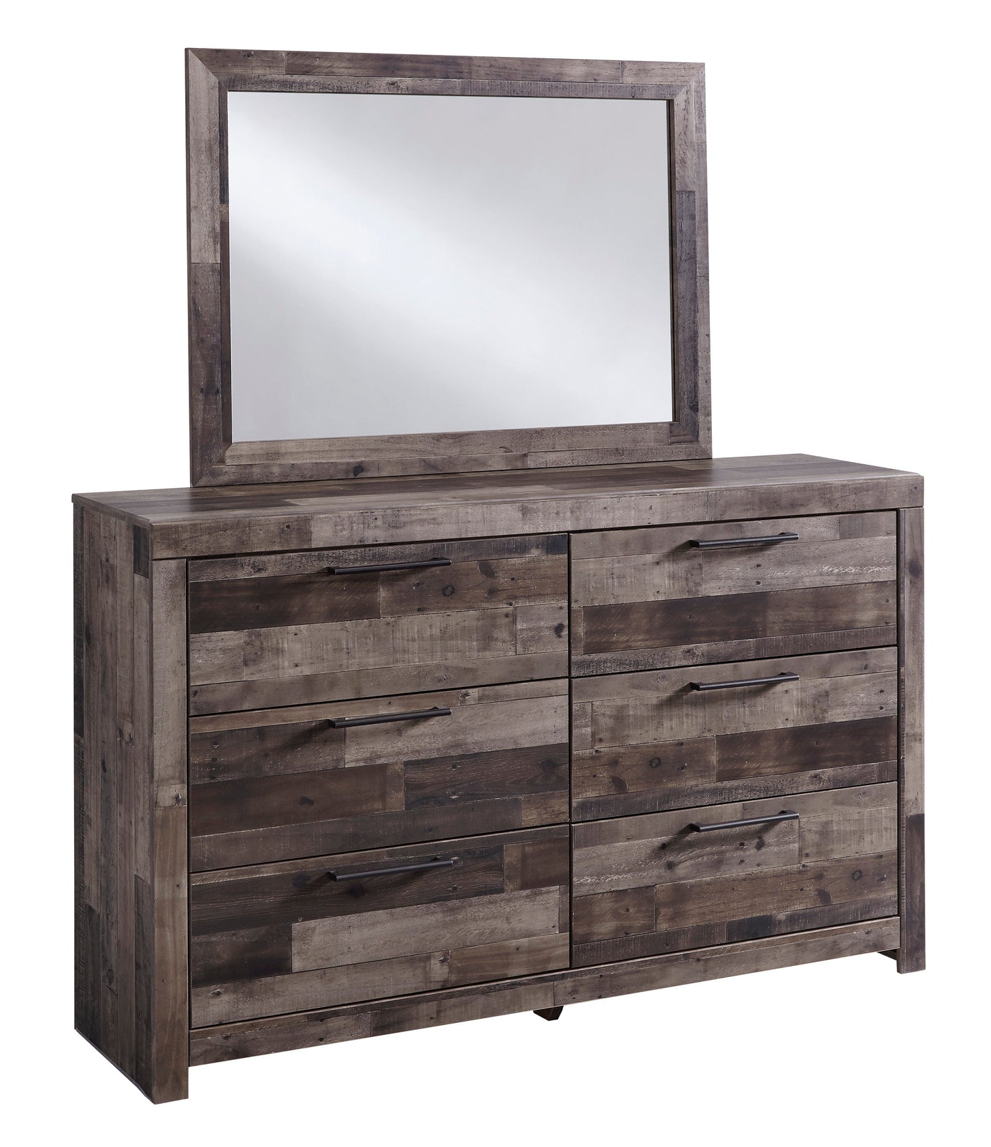 Derekson Multi Gray Bedroom Mirror (Mirror Only) - B200-36 - Luna Furniture - Dallas Store