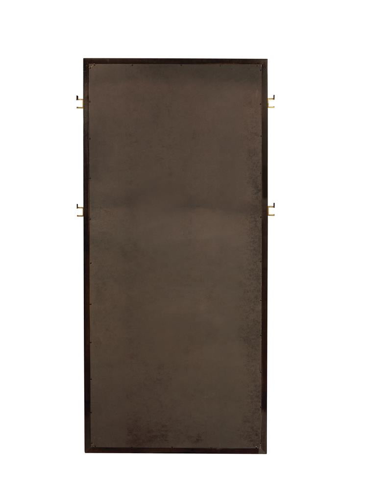 Durango Smoked Peppercorn Floor Mirror - 223270 - Luna Furniture - Dallas Store