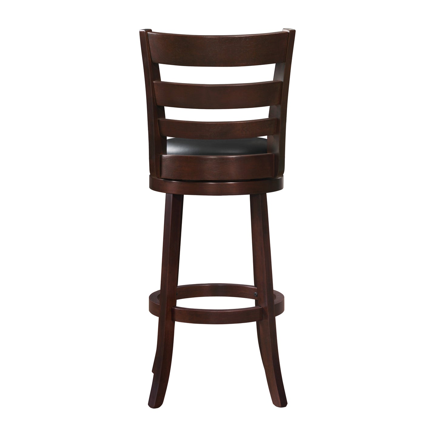 Edmond Dark Cherry Swivel Pub Height Chair - 1144E-29S - Luna Furniture - Dallas Store