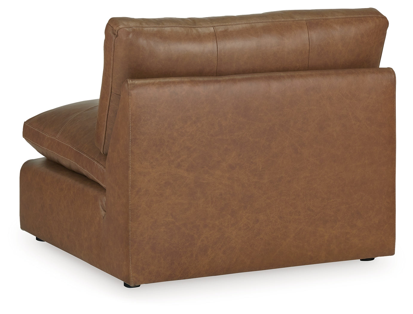 Emilia Caramel Armless Chair - 3090146 - Luna Furniture - Dallas Store