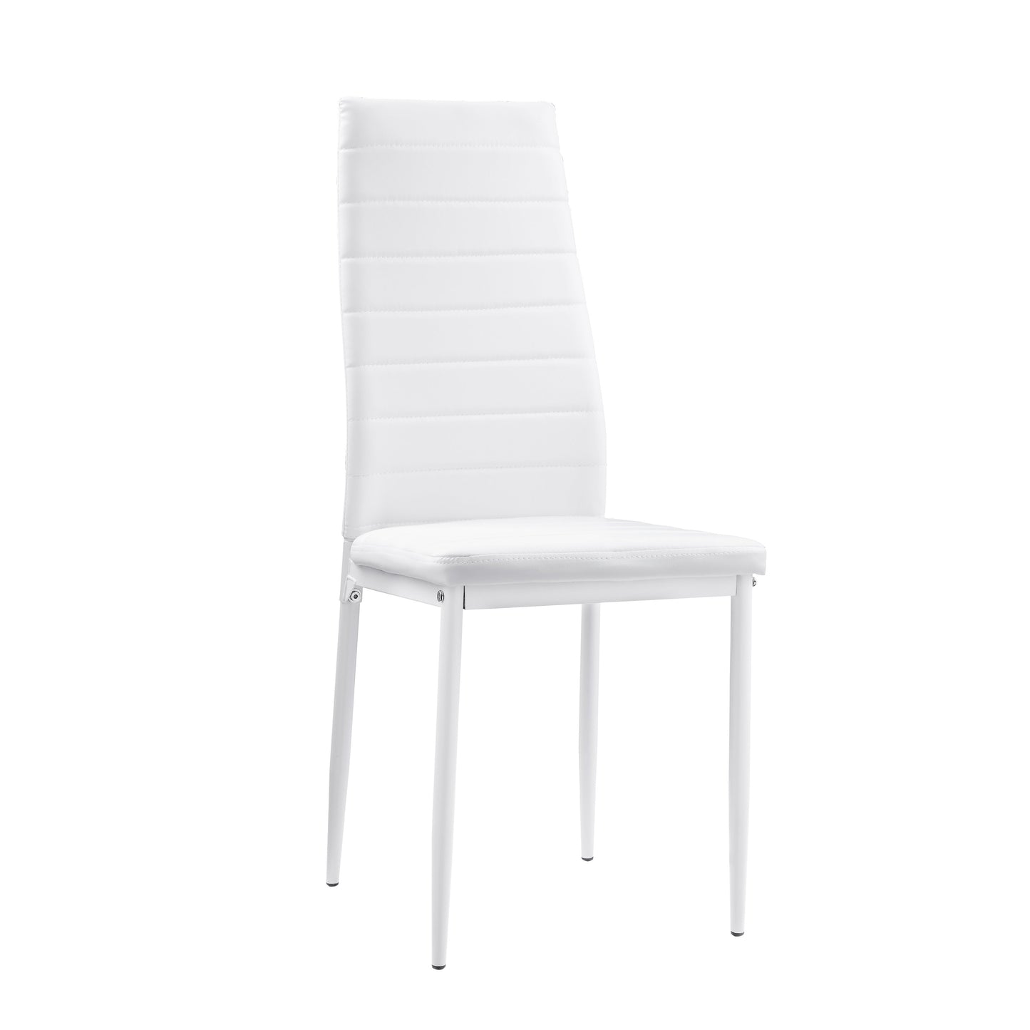 Florian White Side Chair, Set of 2 - 5538WS - Luna Furniture - Dallas Store