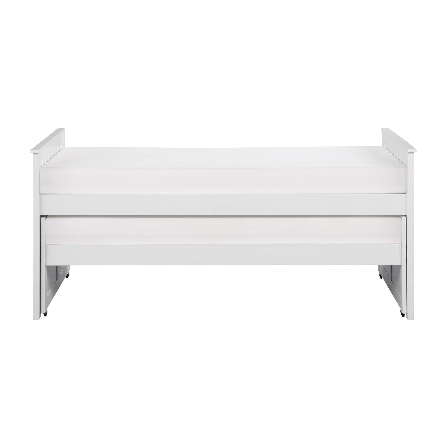Galen White Twin/Twin Bed - SET | B2053RTW-1 | B2053RTW-2 | B2053RTW-SL - Luna Furniture - Dallas Store