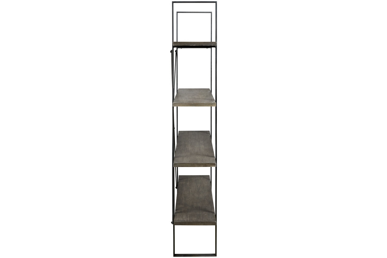 Gilesgrove Black/Gray Bookcase - A4000017 - Luna Furniture - Dallas Store