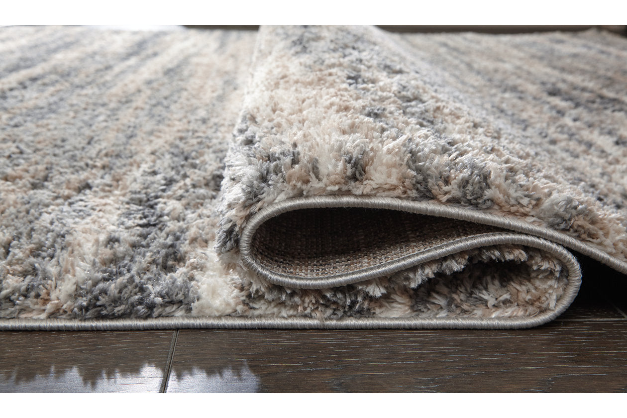 Gizela Ivory/Beige/Gray Large Rug - R404861 - Luna Furniture - Dallas Store