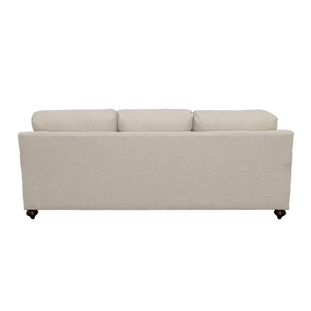Glenn Recessed Arms Sofa Light Gray - 511091 - Luna Furniture - Dallas Store