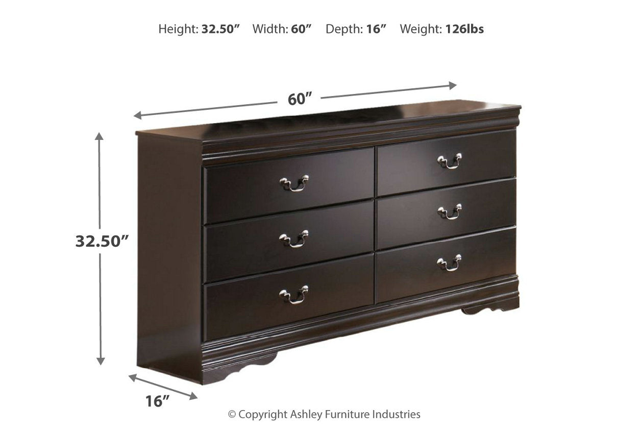 Huey Vineyard Black Dresser - B128-31 - Luna Furniture - Dallas Store