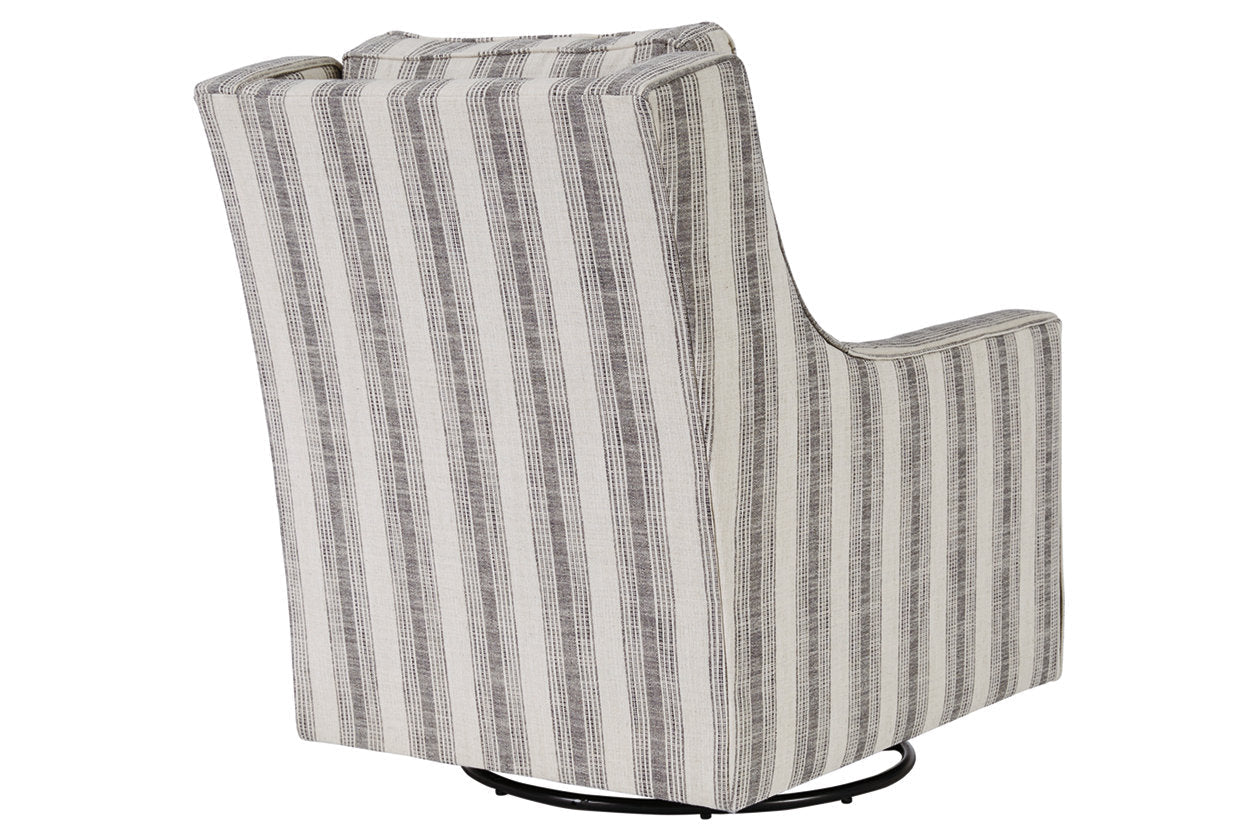 Kambria Ivory/Black Accent Chair - A3000207 - Luna Furniture - Dallas Store