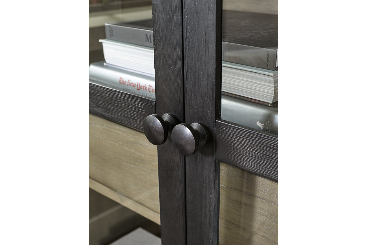 Lenston Black/Gray Accent Cabinet - A4000507 - Luna Furniture - Dallas Store