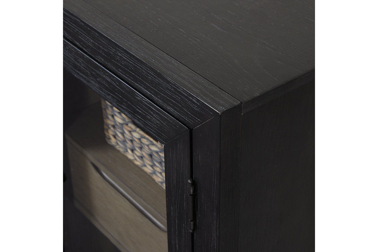 Lenston Black/Gray Accent Cabinet - A4000508 - Luna Furniture - Dallas Store
