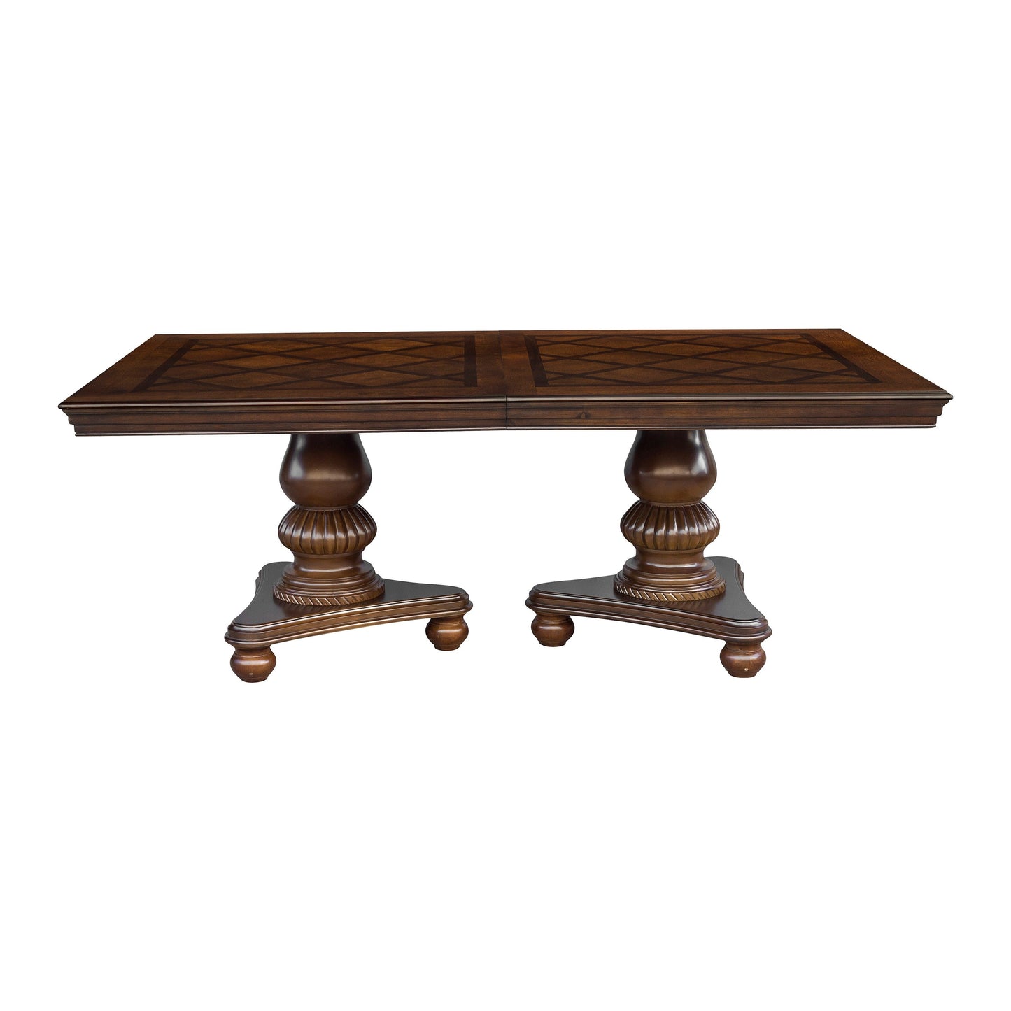 Lordsburg Brown Chery Extendable Dining Table - SET | 5473-103 | 5473-103B - Luna Furniture - Dallas Store