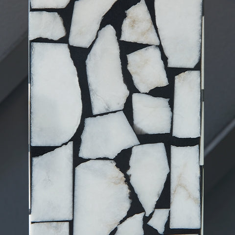 Macaria White/Black Table Lamp - L429044 - Luna Furniture - Dallas Store