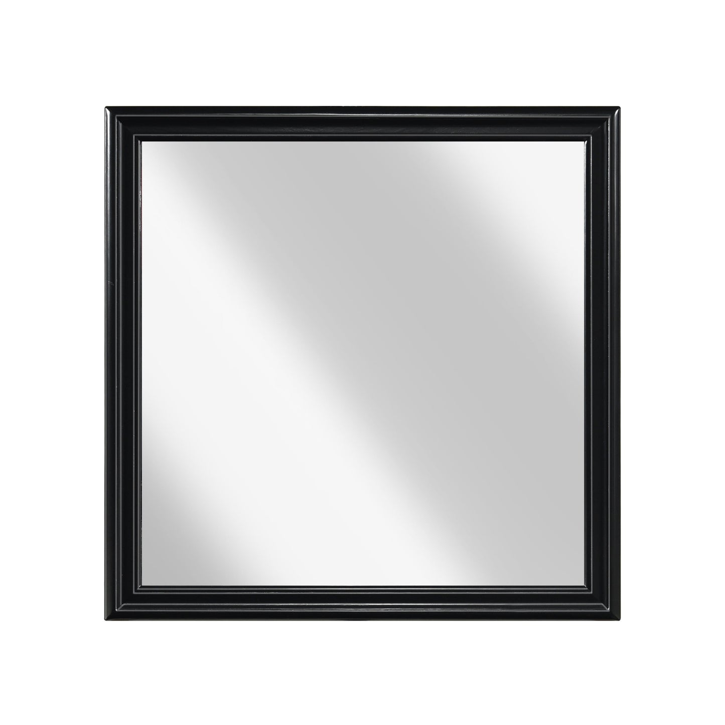 Mayville Black Mirror (Mirror Only) - 2147BK-6 - Luna Furniture - Dallas Store