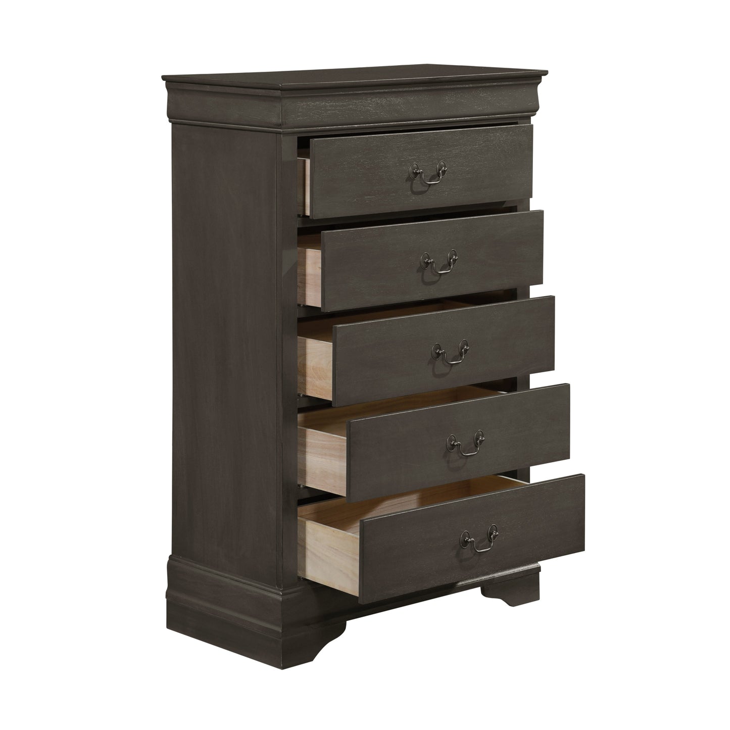 Mayville Stained Gray Chest - 2147SG-9 - Luna Furniture - Dallas Store