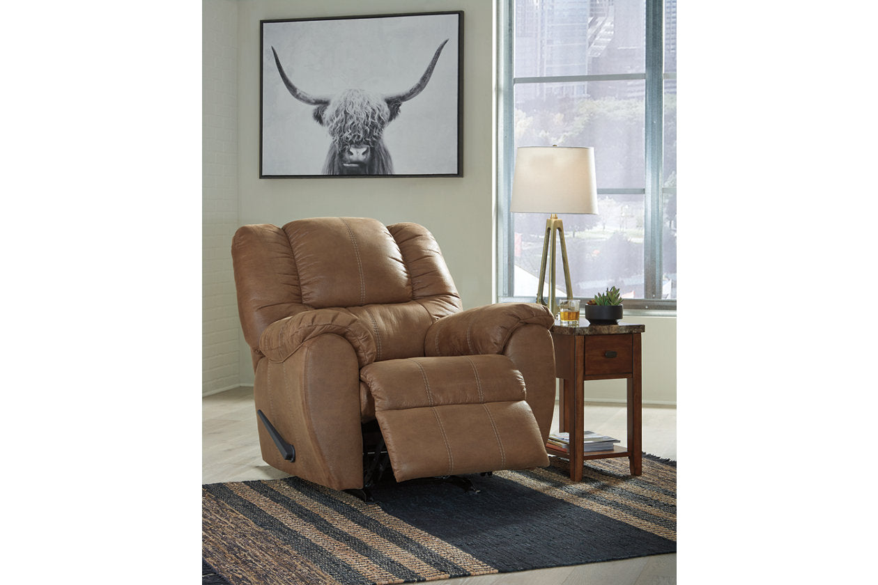 McGann Saddle Recliner - 1030225 - Luna Furniture - Dallas Store