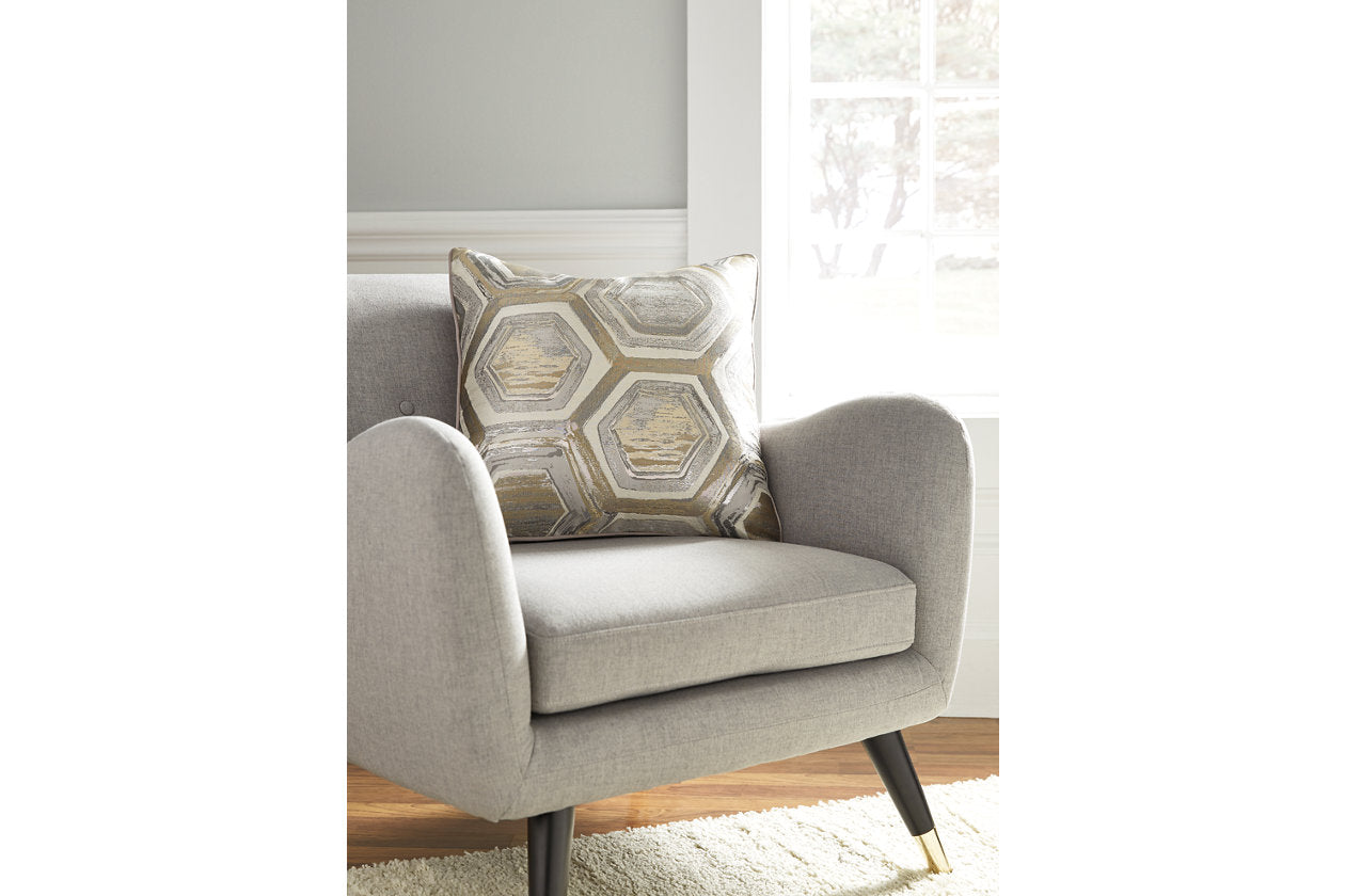 Meiling Metallic Pillow, Set of 4 - A1000480 - Luna Furniture - Dallas Store