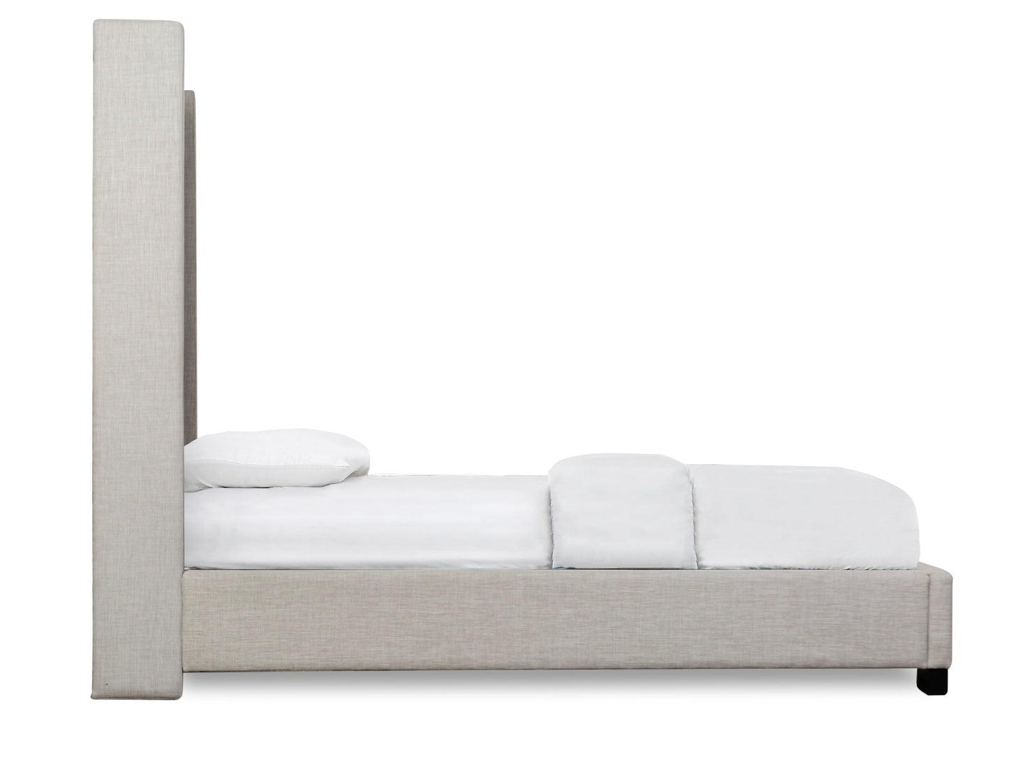Melody Gray Queen Upholstered Bed - SH229GRY-1 - Luna Furniture - Dallas Store