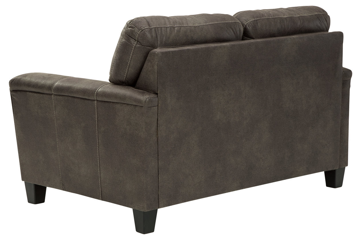 Navi Smoke Loveseat - 9400235 - Luna Furniture - Dallas Store