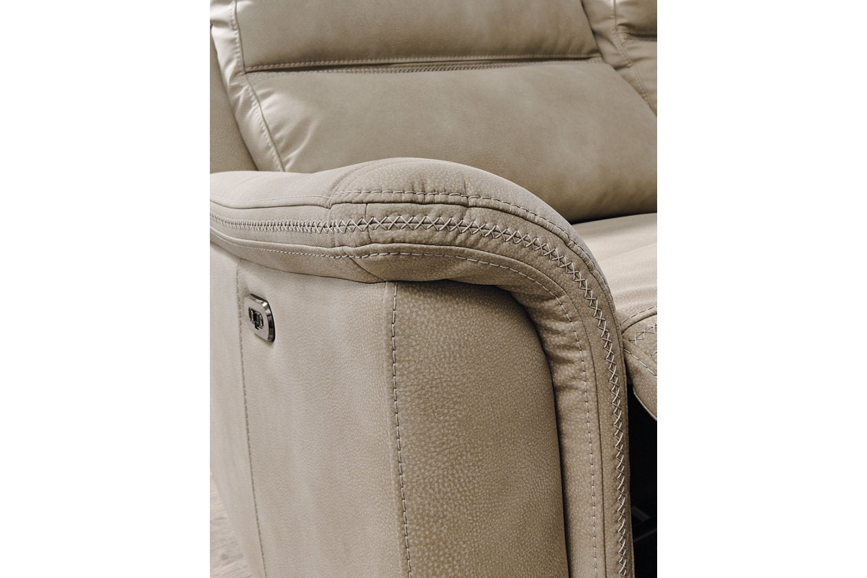 Next-Gen DuraPella Sand Power Recliner - 5930213 - Luna Furniture - Dallas Store
