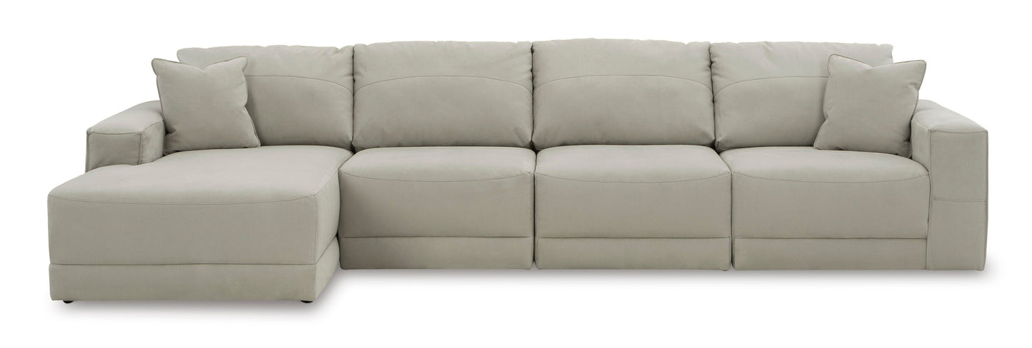 Next-Gen Gaucho Gray 4-Piece LAF Sectional - SET | 1830416 | 1830465 | 1830446(2) - Luna Furniture - Dallas Store