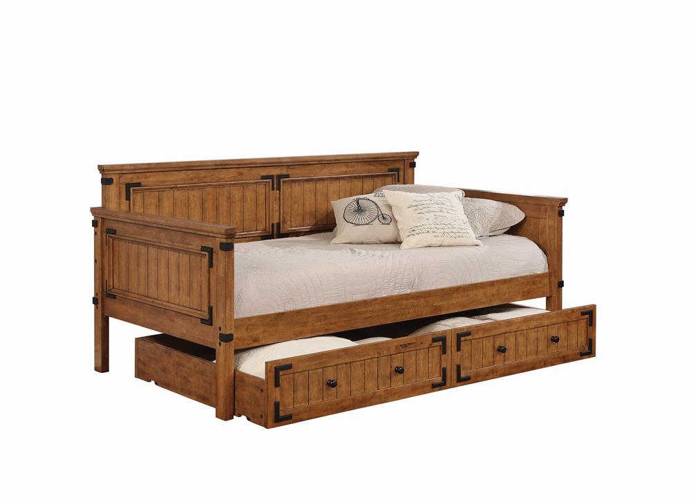 Oakdale Rustic Honey Twin Daybed - 300675 - Luna Furniture - Dallas Store