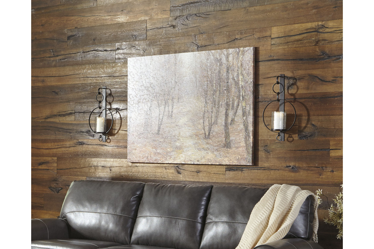 Ogaleesha Brown Wall Sconce - A8010036 - Luna Furniture - Dallas Store