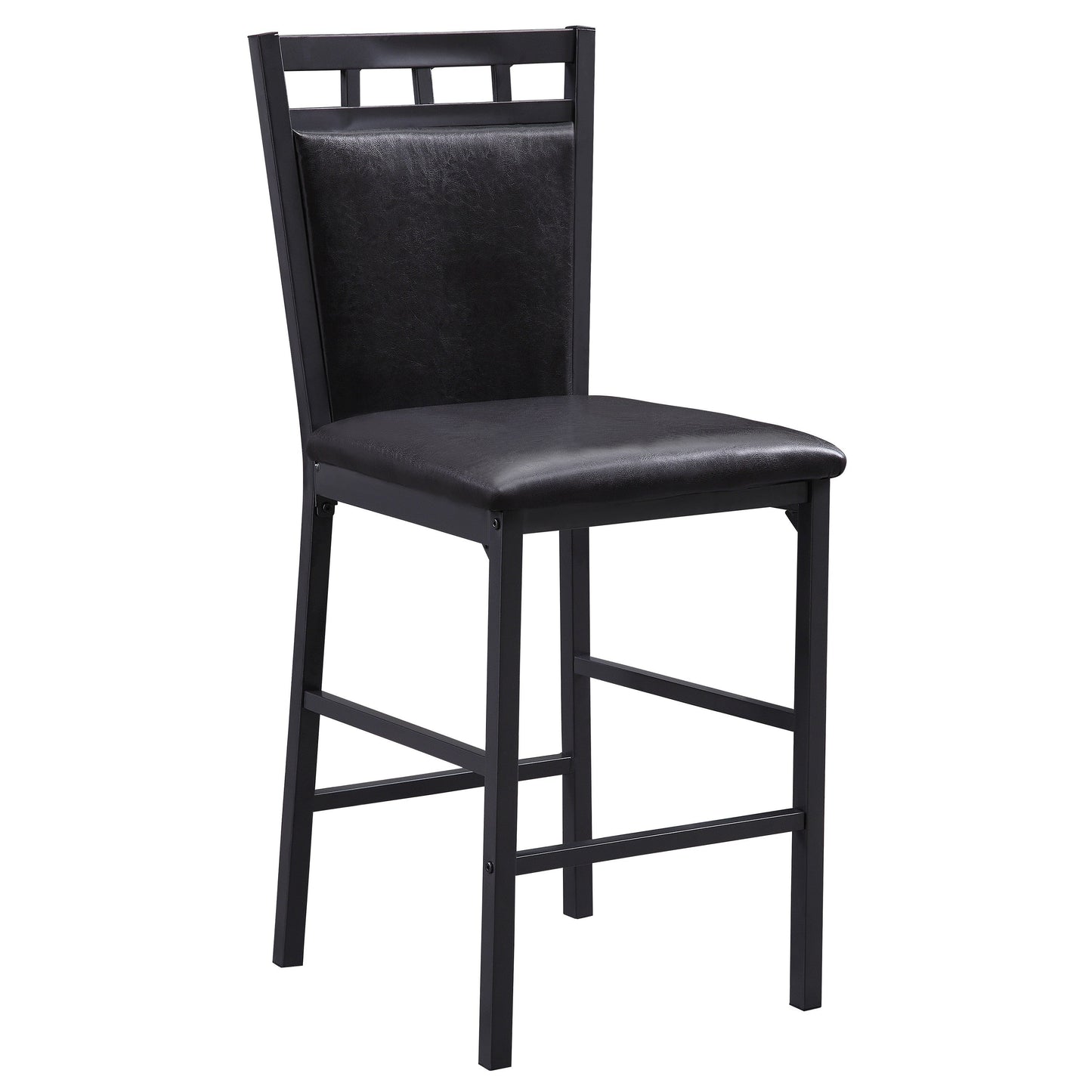 Olney Black/Dark Brown 5-Piece Counter Height Set - 5275-36 - Luna Furniture - Dallas Store