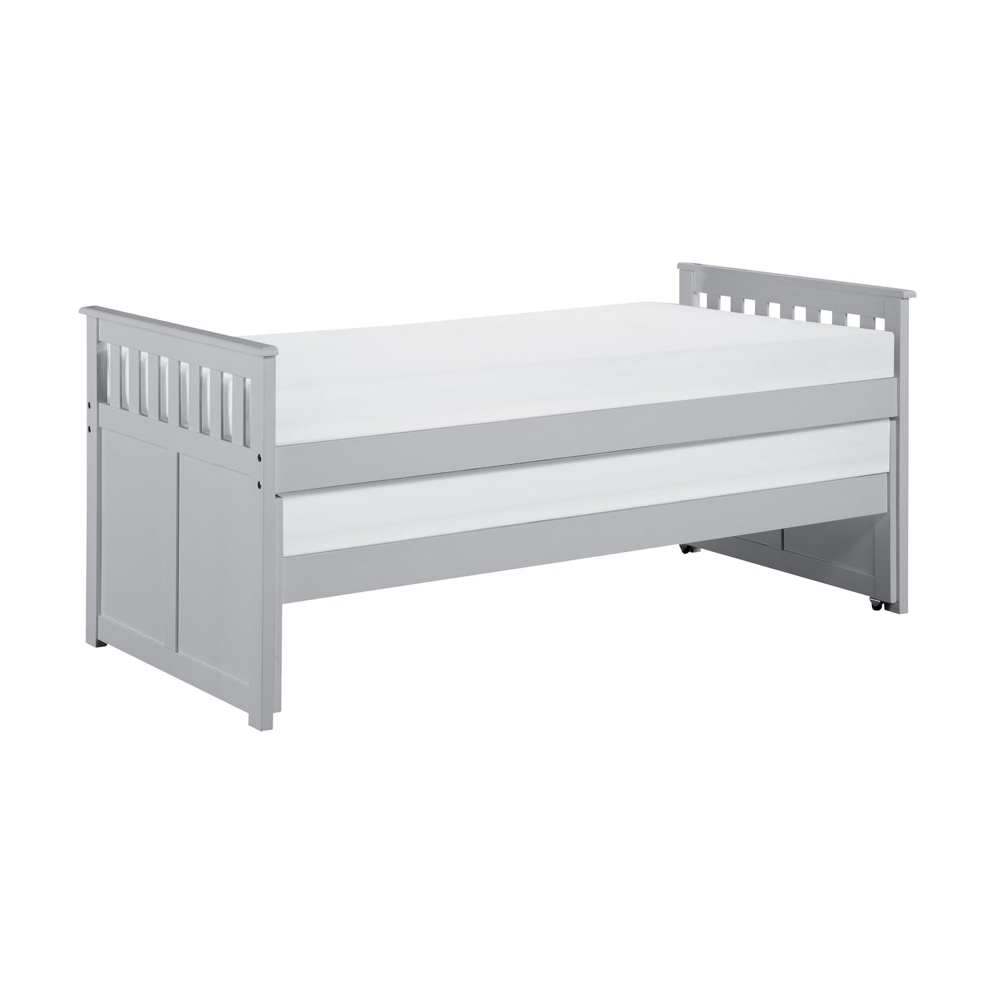 Orion Gray Twin/Twin Bed - SET | B2063RT-1 | B2063RT-2 | B2063RT-SL - Luna Furniture - Dallas Store