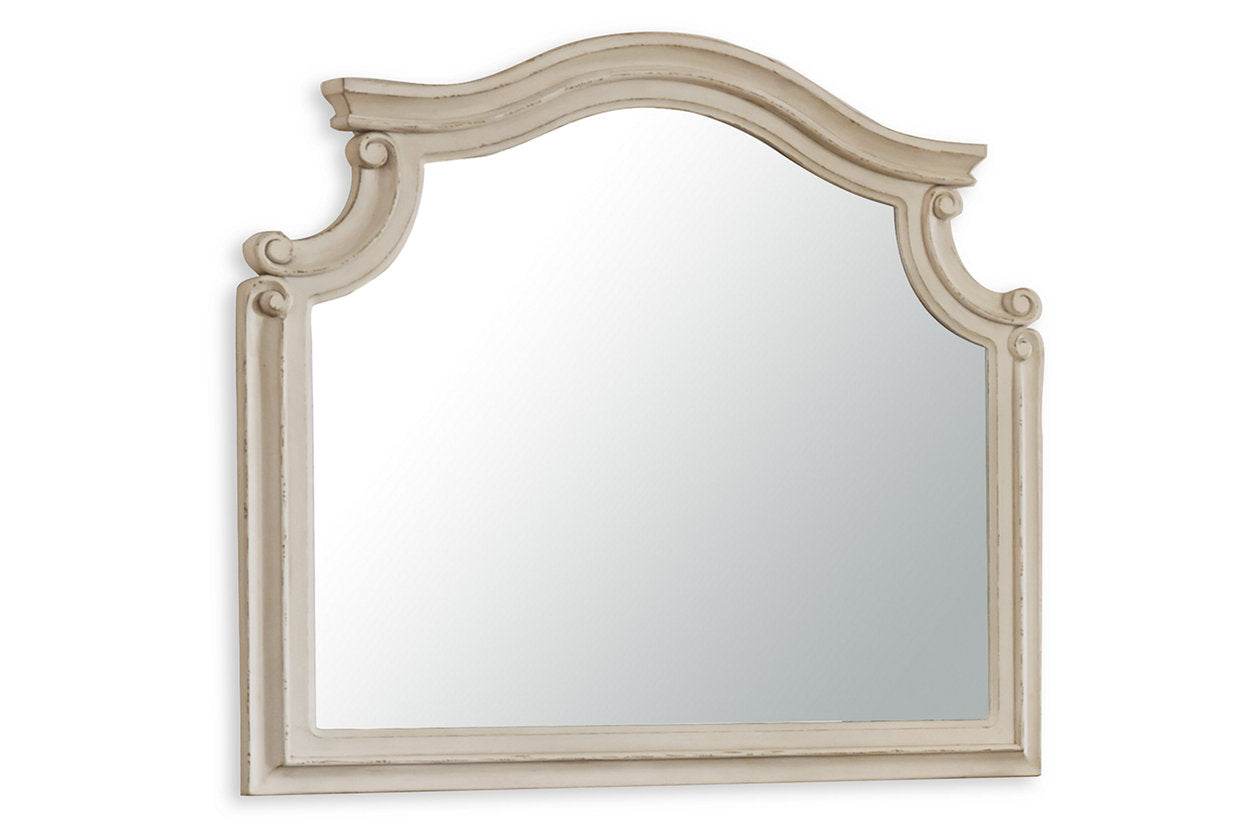 Realyn Chipped White Bedroom Mirror (Mirror Only) - B743-36 - Luna Furniture - Dallas Store