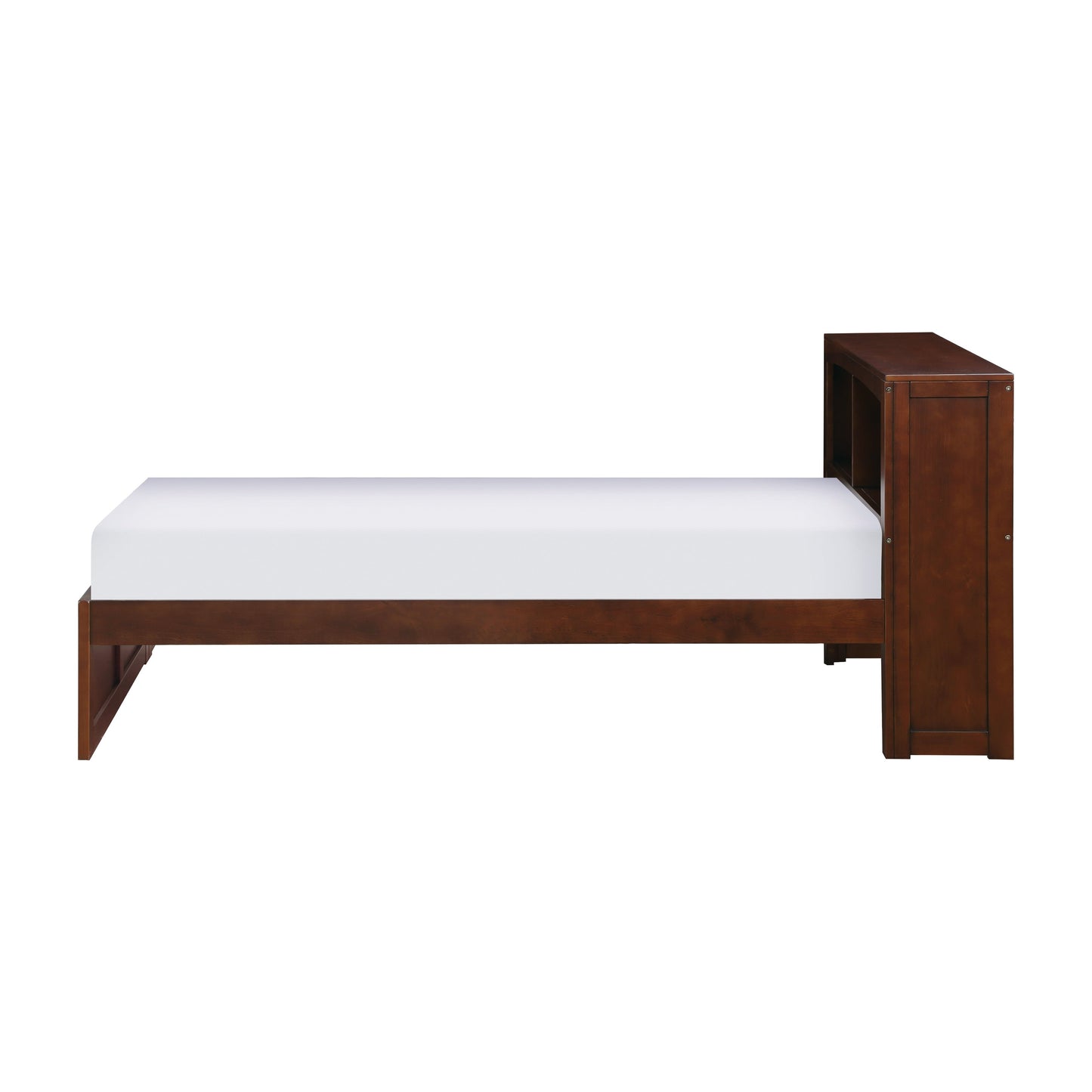 Rowe Dark Cherry Twin Bookcase Bed - SET | B2013BCDC-1 | B2013BCDC-2 - Luna Furniture - Dallas Store
