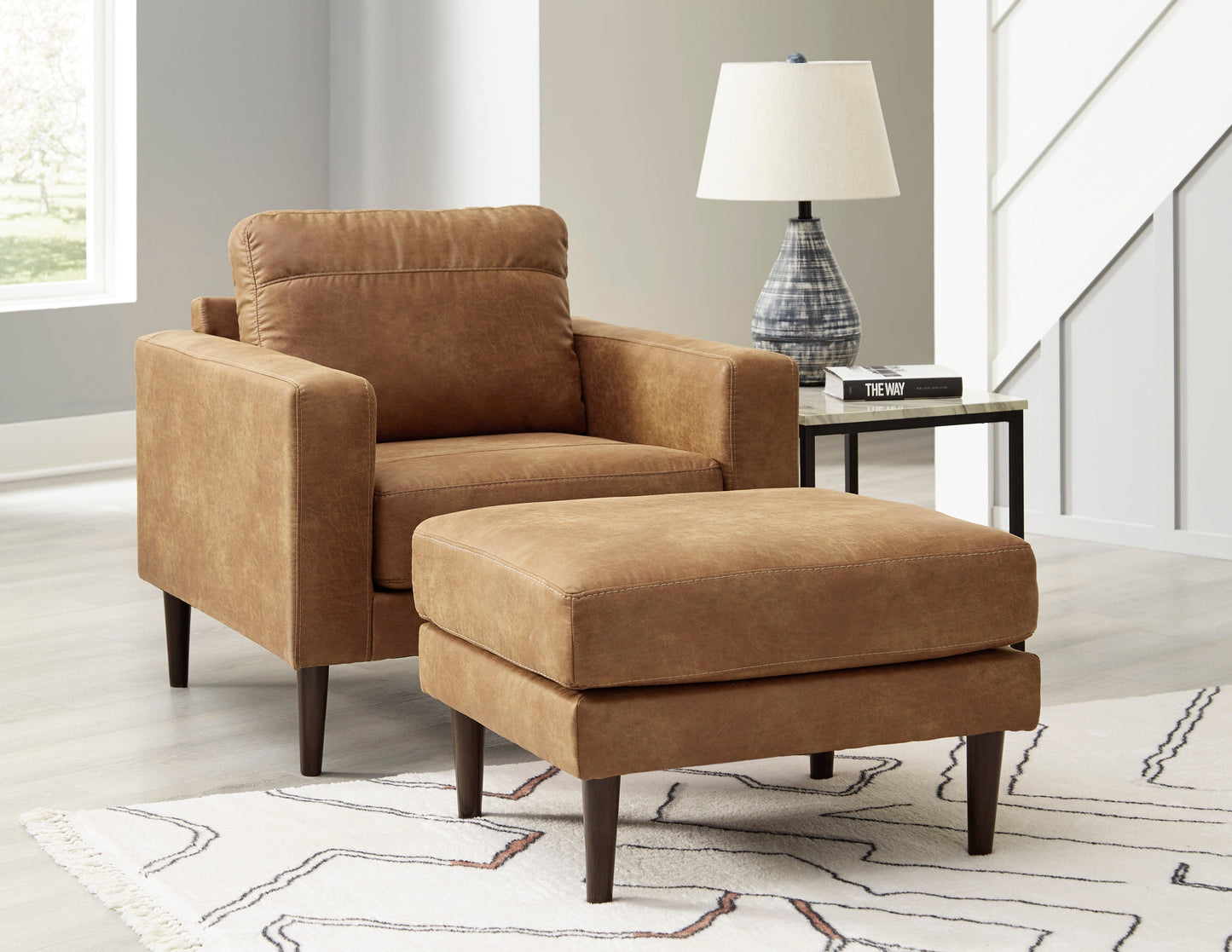 Telora Caramel Living Room Set - SET | 4100238 | 4100235 - Luna Furniture - Dallas Store