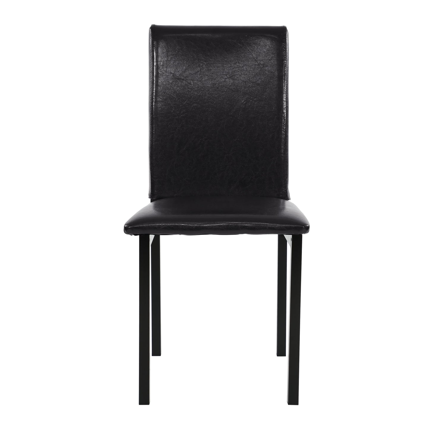 Tempe Brown/Black Marble-Top Dining Set - SET | 2601-48 | 2601S - Luna Furniture - Dallas Store