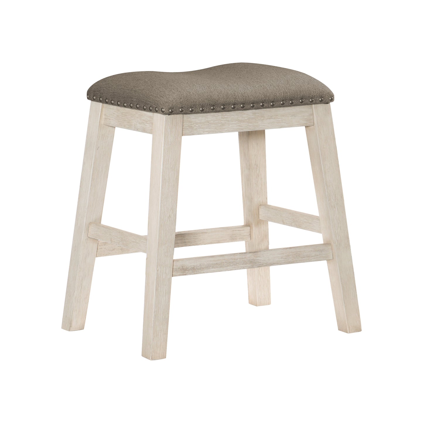 Timbre Whitewash Counter Height Set - SET | 5603WW-36 | 5603WW-24(3) - Luna Furniture - Dallas Store
